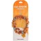 Earth&#x27;s Jewels Semi-Precious Peach Aventurine Orange 2-Strand Chips Bracelet, Butterfly Charm